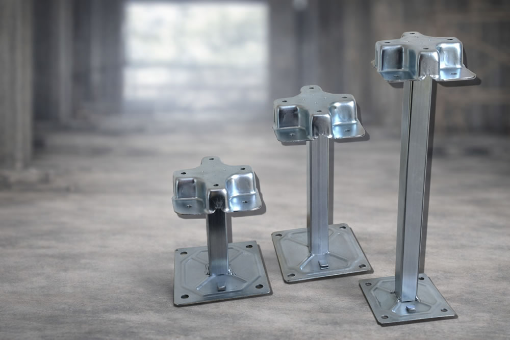 Bases e Pedestais para pisos elevados