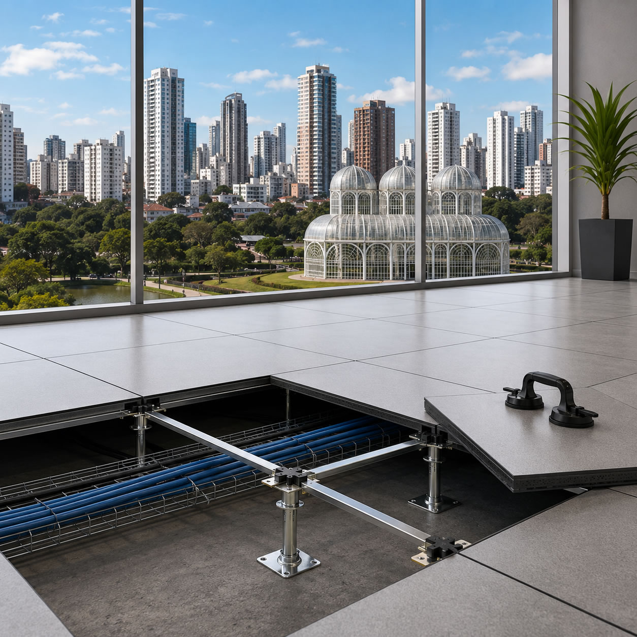 Piso Elevado em Curitiba